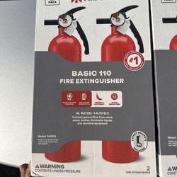 Kidde Basic 110 Fire Extinguisher 2-Pack Residential