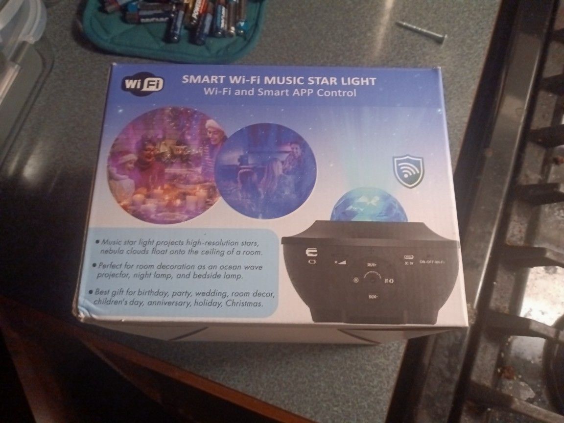 Smart WiFi Music Star Light
