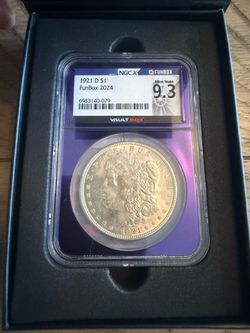 1921-D Morgan Silver Dollar MS63 NGC