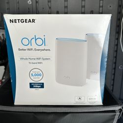 NETGEAR RBK50 Orbi Whole Home Mesh Wifi System Ac 3000 (set Of 2)