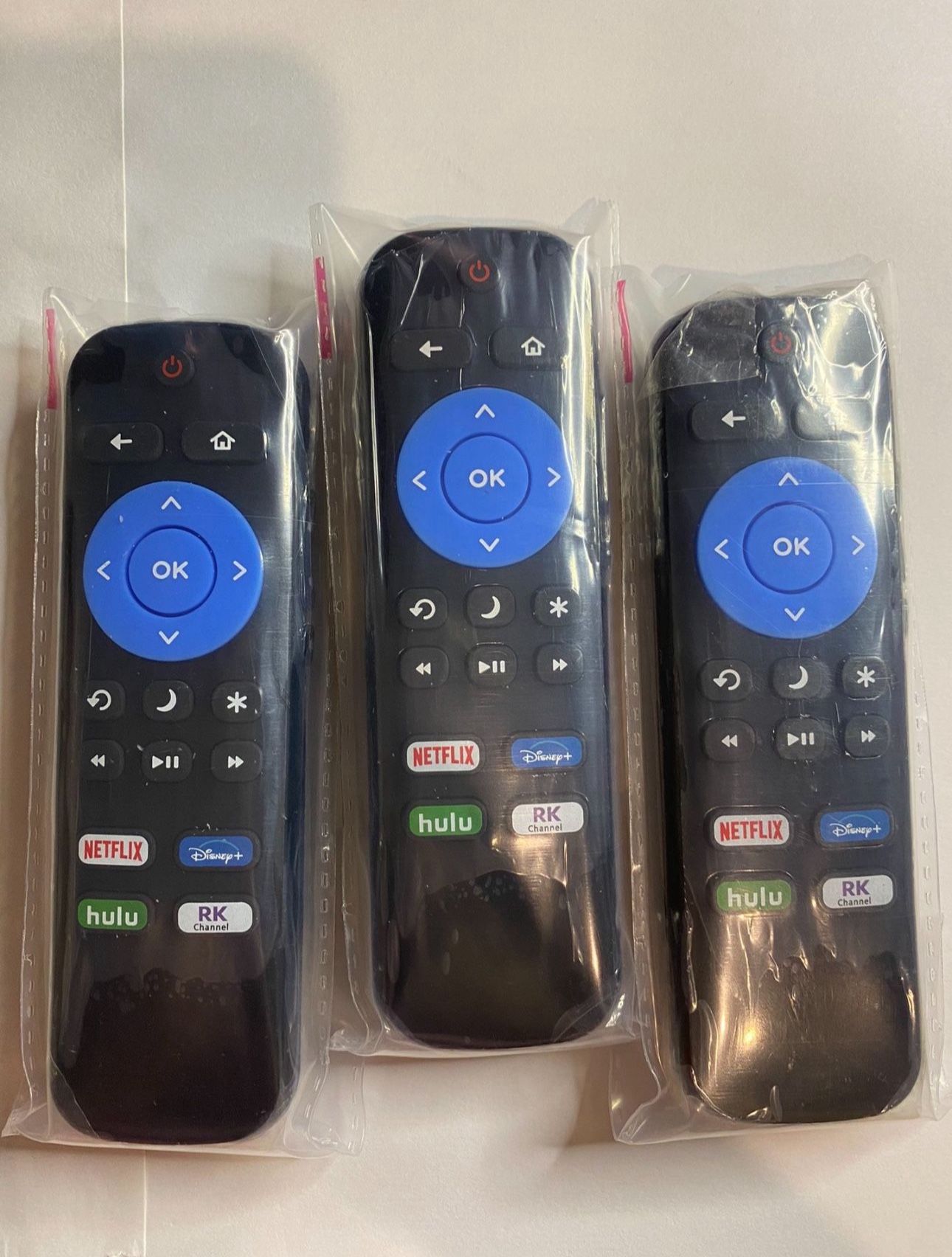 3 Pack Hisense Roku TV Remote Control
