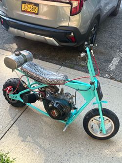 Stretched mini bike