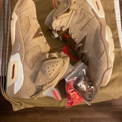 Travis Scott x Air Jordan 6 Retro "British Khaki"
