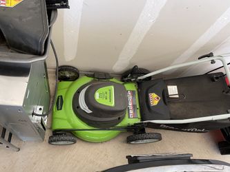 Greenworks 20" 12A LAWN MOWER 3-in-1 (Like New)