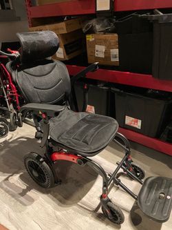 Wudkey Reclining Lightweight Transport Chair