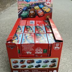 New 2026 Disney Pixar Cars Mini Racer Blind Boxes Series #1 (Valencia) $5 $8 $10 Each One