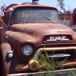 Vintage 1958 GMC Fire Engine