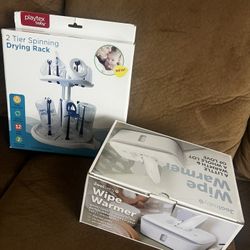 Wipe Warmer And Bottle Rack 