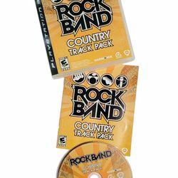 Rock Band: Country Track Pack PS3 Music Video Game PlayStation 3 Complete Manual