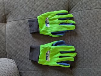 Seahawks gloves