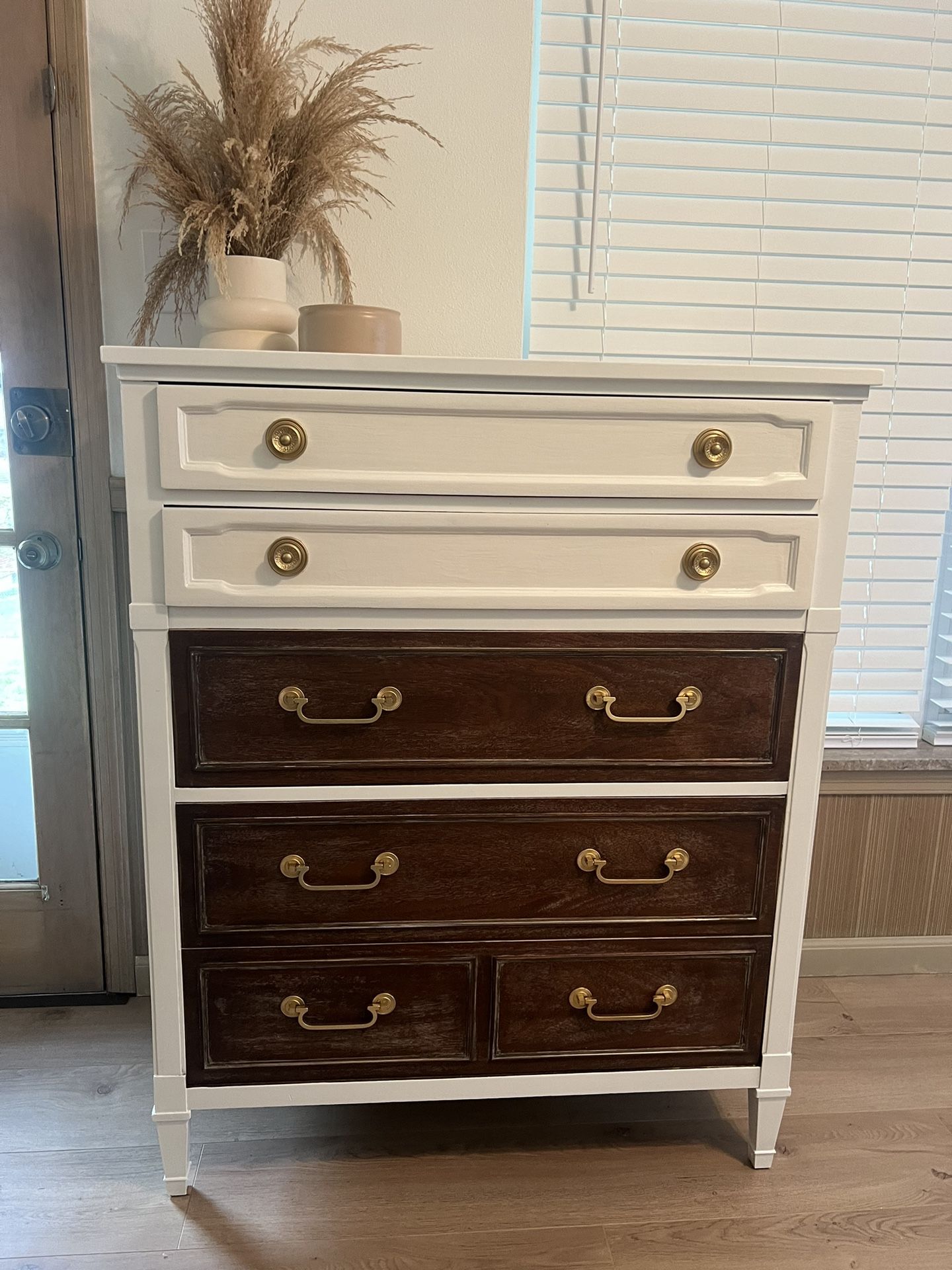 Tall Wood Dresser