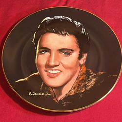 Treat Me Tender Elvis Presley Collector Plate