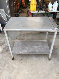 Baxter glazing table