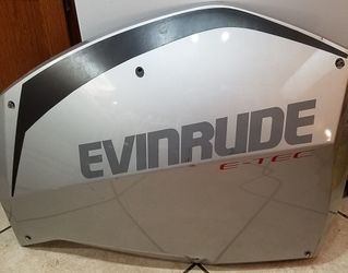 Evinrude Outboard cover panel