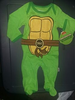 New 0 - 3mos. Ninja Onesie