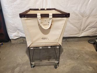 "Steel Canvas" Elevated Basket
