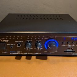 Pyle Pcau48bt Stereo Power Amplifier