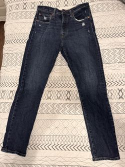 Levi’s 501 Jeans Dark Wash.  Only Worn Once!