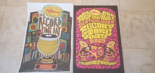 Dogfish Head Record Store Day Posters 2016 & 2019