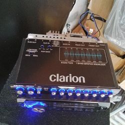 Clarion Equalizer Eqs755 (New)65$firm Each