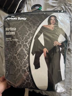 Morticia Costume-L & Hand