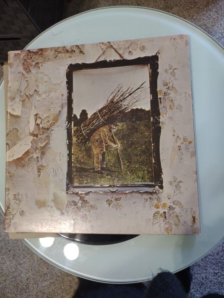 Led Zeppelin Zoso Vintage Vinyl Record (1971)