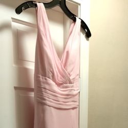 New With Tags Never Worn Pink Formal Dress Gown For Wedding Bridesmaid Prom  Size 6