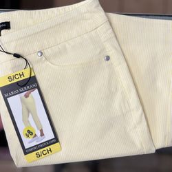 Mario Serrani Stretch Capri Pant 