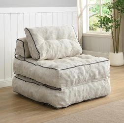 Folding Sofa Bed, Folding Chair Bed with Pillow