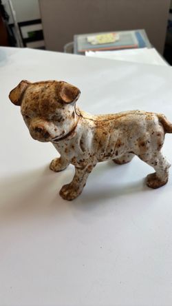 Cast iron bull dog