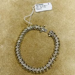 Gold Diamond Bracelet 