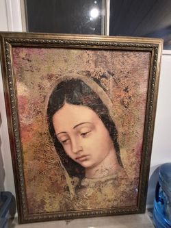 Our Lady of Guadalupe - Carita Angelical Framed Picture