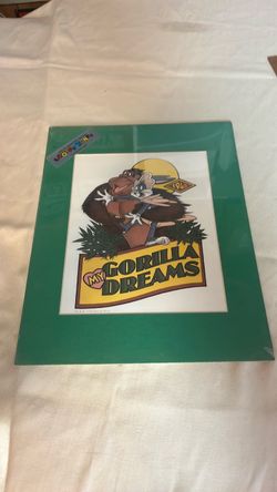 Looney Tunes 'My Gorilla Dreams' Matted Print 1994