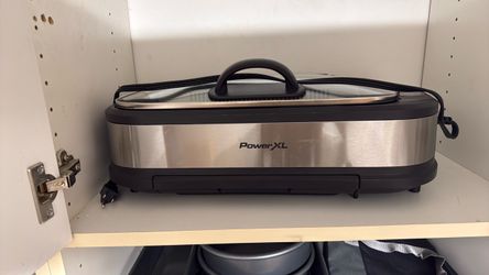 PowerXL Indoor Grill with Glass Lid