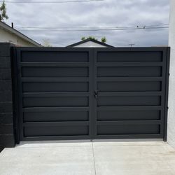 Wrought iron gates