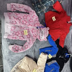 Huge jackets three dollars each