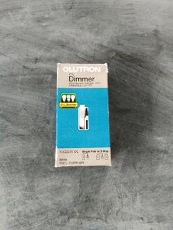 LUTRON DIMMABLE TOGGLE SWITCH