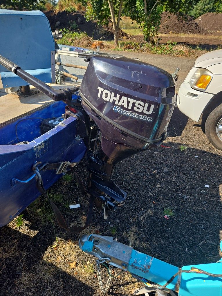 9.8 TOHATSU Outboard Boat Motor