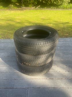 3 used 225/65R17 tires