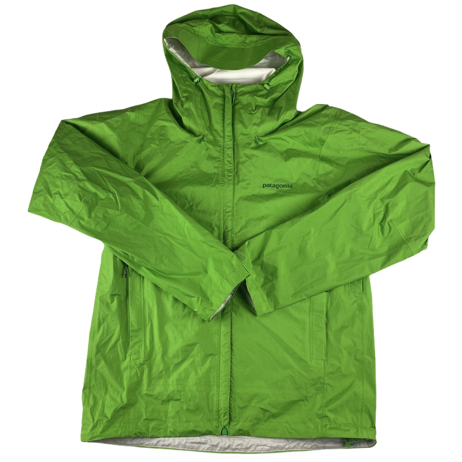 NWT Mens Patagonia Waterproof Torrent Shell Raincoat Jacket Green 83801 Size M