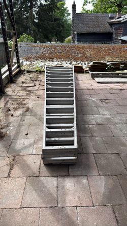 Ladder- industrial - metal/aluminum - Werner