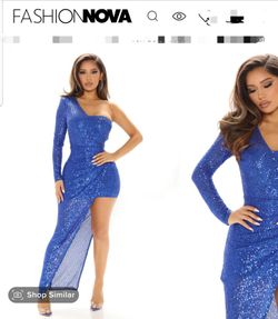 Fashion Nova Sequin Maxi Dress
