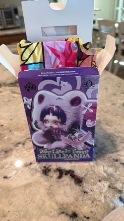 Skull panda my little pony series rarity trade for apple jack