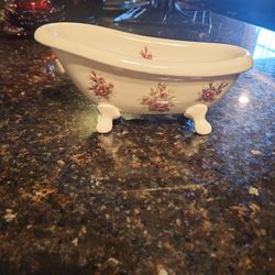 Athena ROSE BATHTUB SOAP DISh