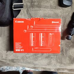 2 Tripods 2 Cameras And 1 Bluetooth Audio Microphone Set 