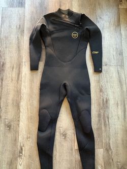 Mens 4/3mm Comp Thermo Lite Front Zip Fullsuit Wetsuit Large