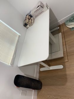 White desk
