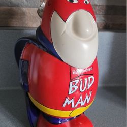 Bud Man collectible beer stein 