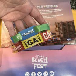 1 GA 3 Day Pass for Baja Beach Fest - $385