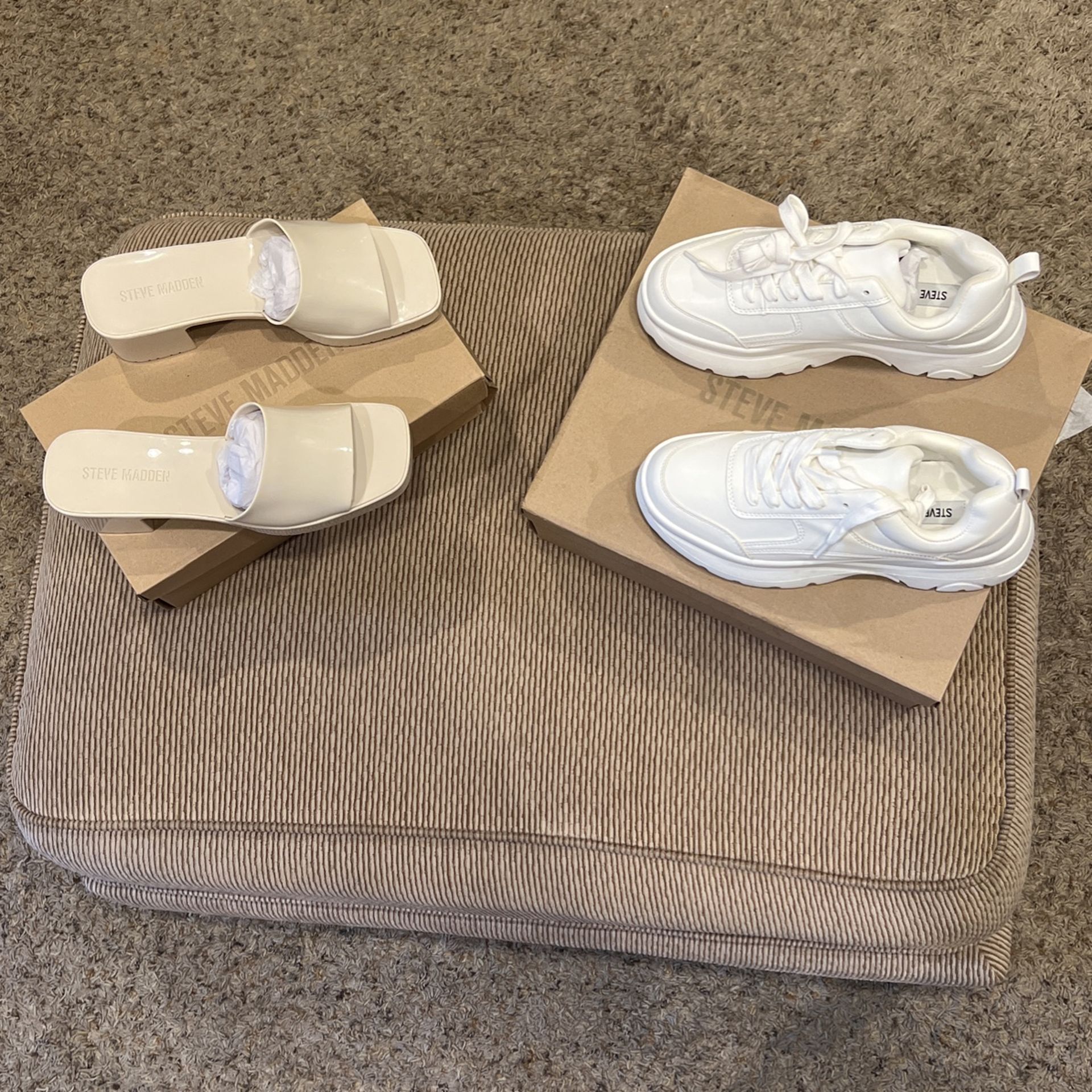 Steve Madden HANSEL WHITE And HARLIN BONE